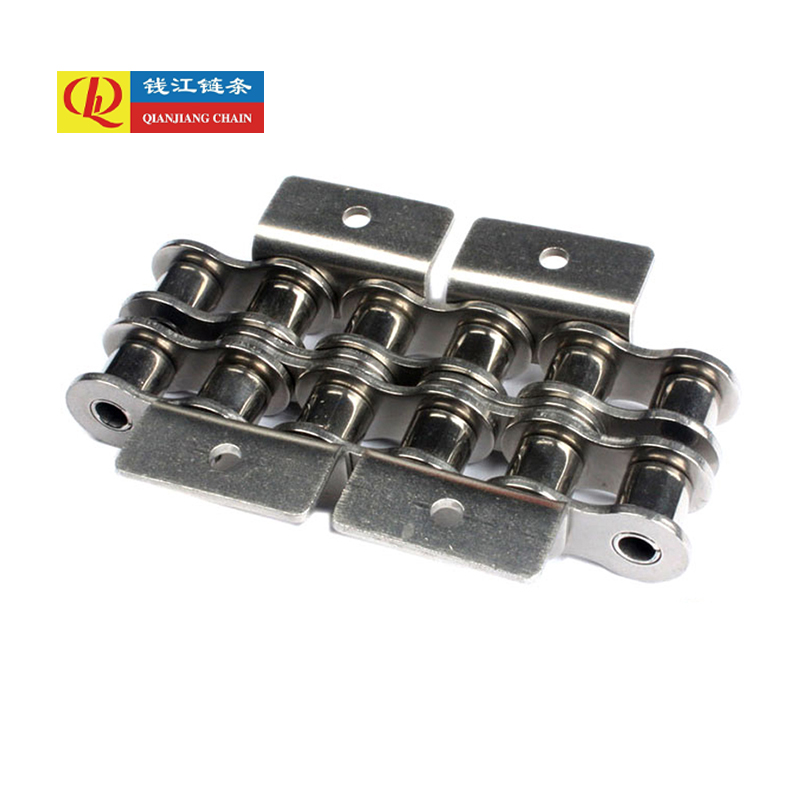 Ruostumattomasta teräksestä valmistetut lyhytjakoiset kuljetinketjut