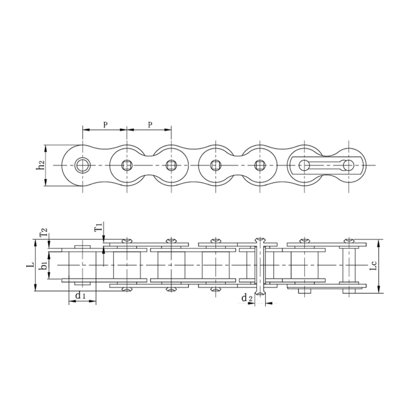 X-rengas moottoripyörän ketjut