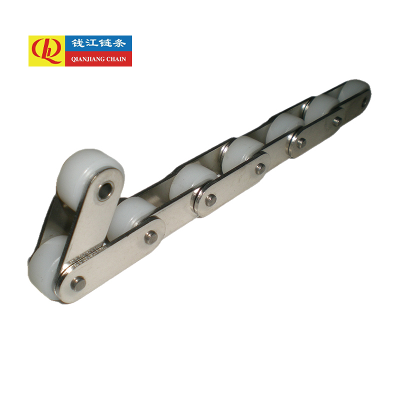 Ruostumattomasta teräksestä valmistetut kaksijakoiset kuljetinketjut