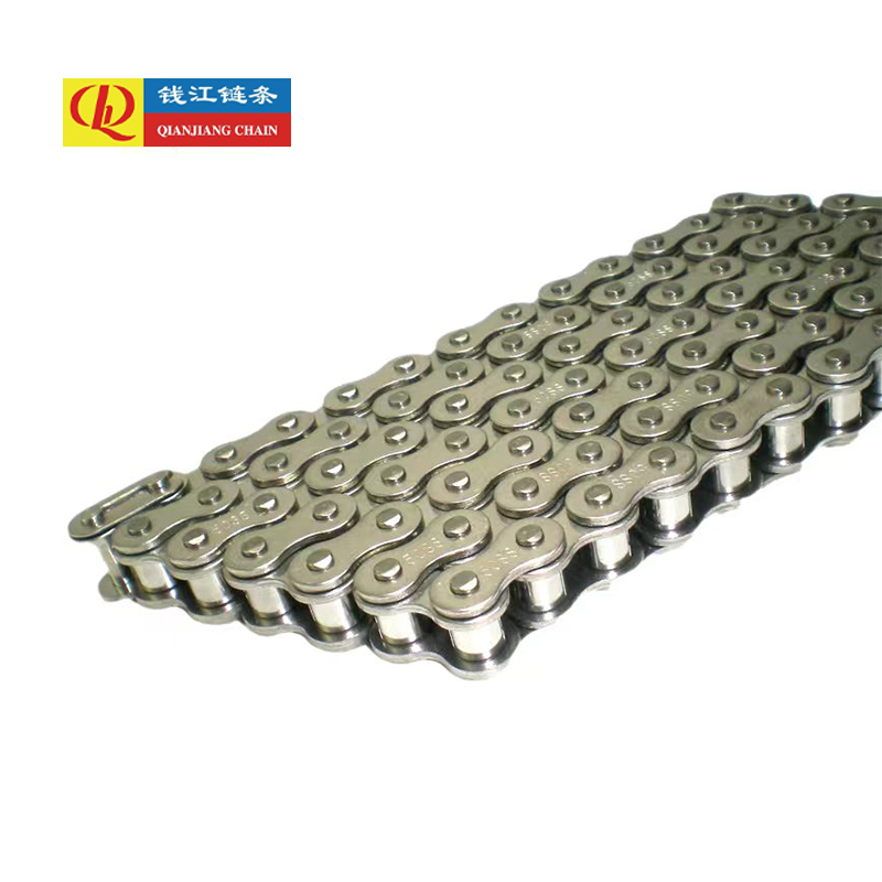 Ruostumattomasta teräksestä valmistetut lyhytjakoiset tarkkuusrullaketjut