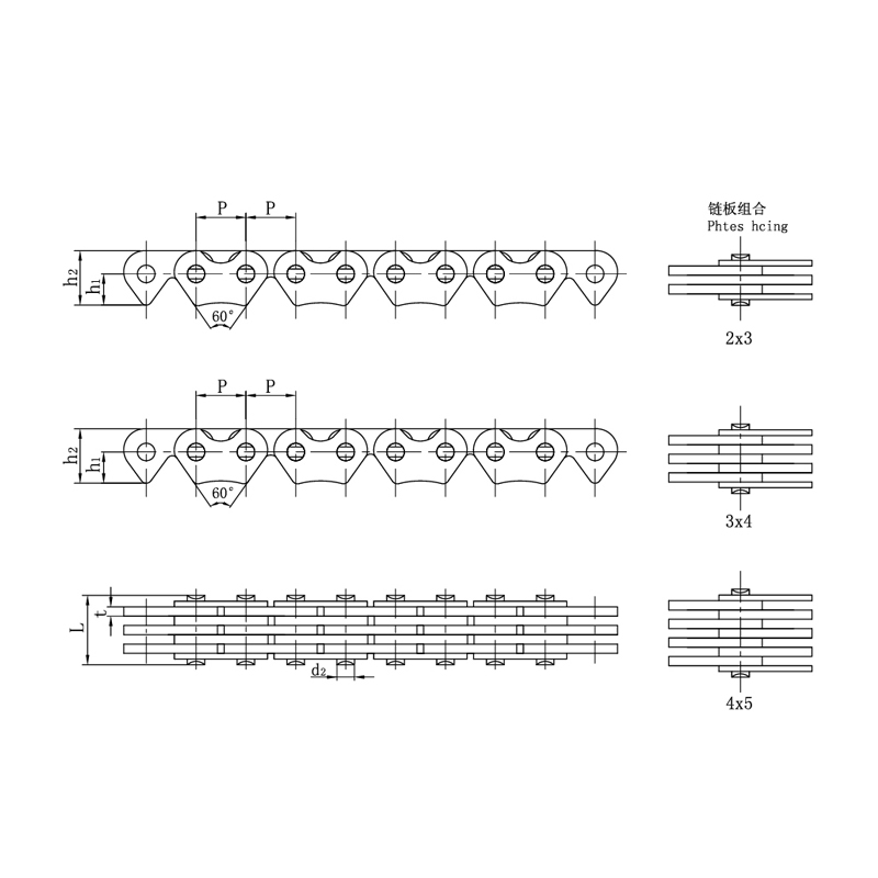 Moottoripyörän moottorin jakoketjut